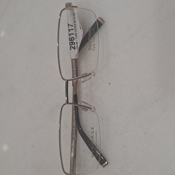 NWT RX-ABLE Heritage Iconic Luxury Gold Plated, Pure Titanium Eyeglass frames - Picture 1 of 6